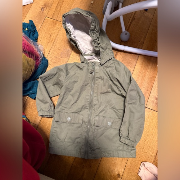 H&M Kids Olive Green coat - Picture 1 of 2